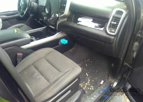 2022 Ram 1500 Big Horn Quad Cab 4X4 6'4 Box from USA, damaged, VIN 1C6SRFBT9NN133074